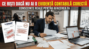 Ce riști dacă nu ai o evidență contabilă corectă – consecințe reale pentru afacerea ta